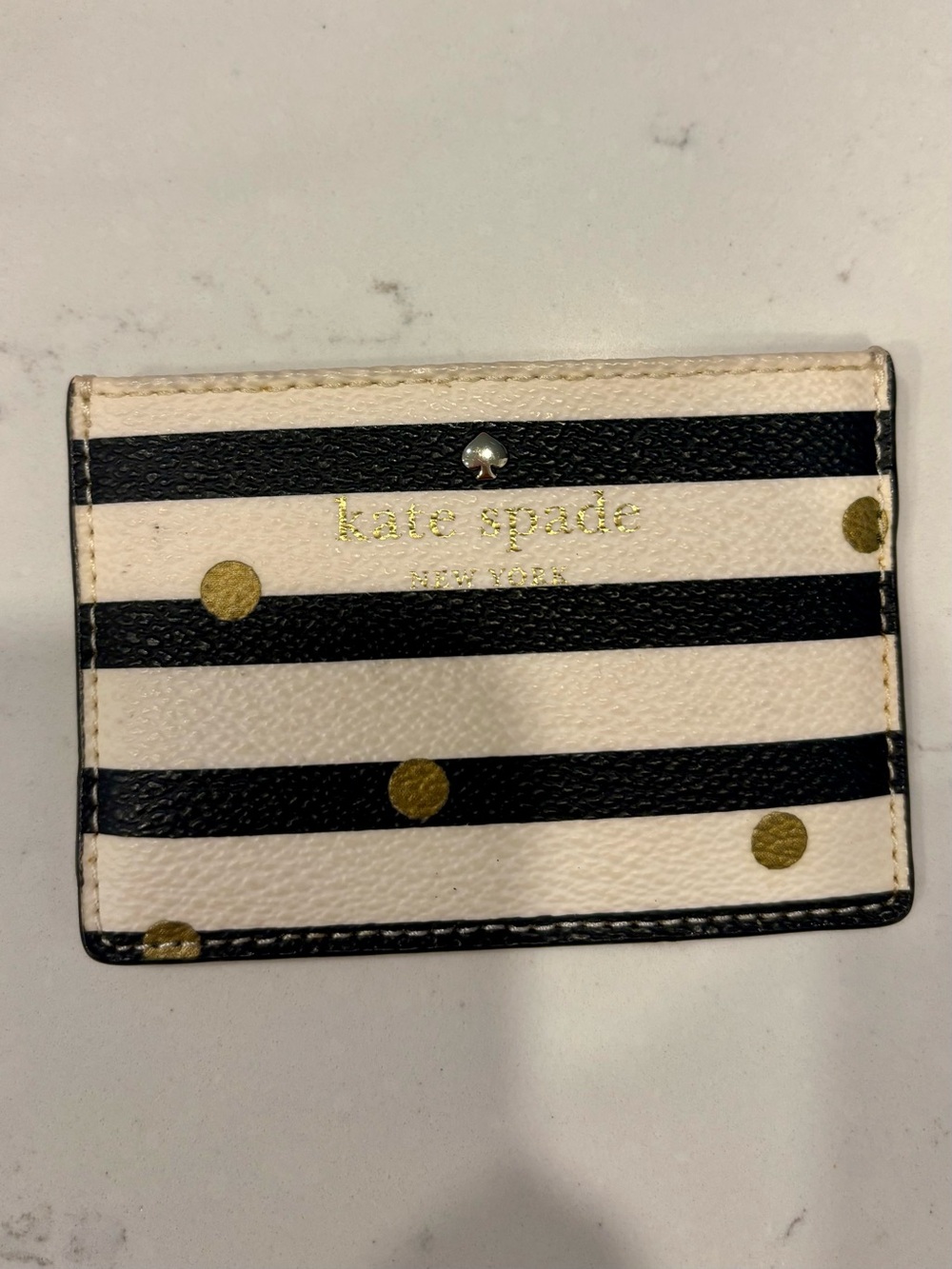 Kate Spade Hawthorne Lane Confetti Dot card holder